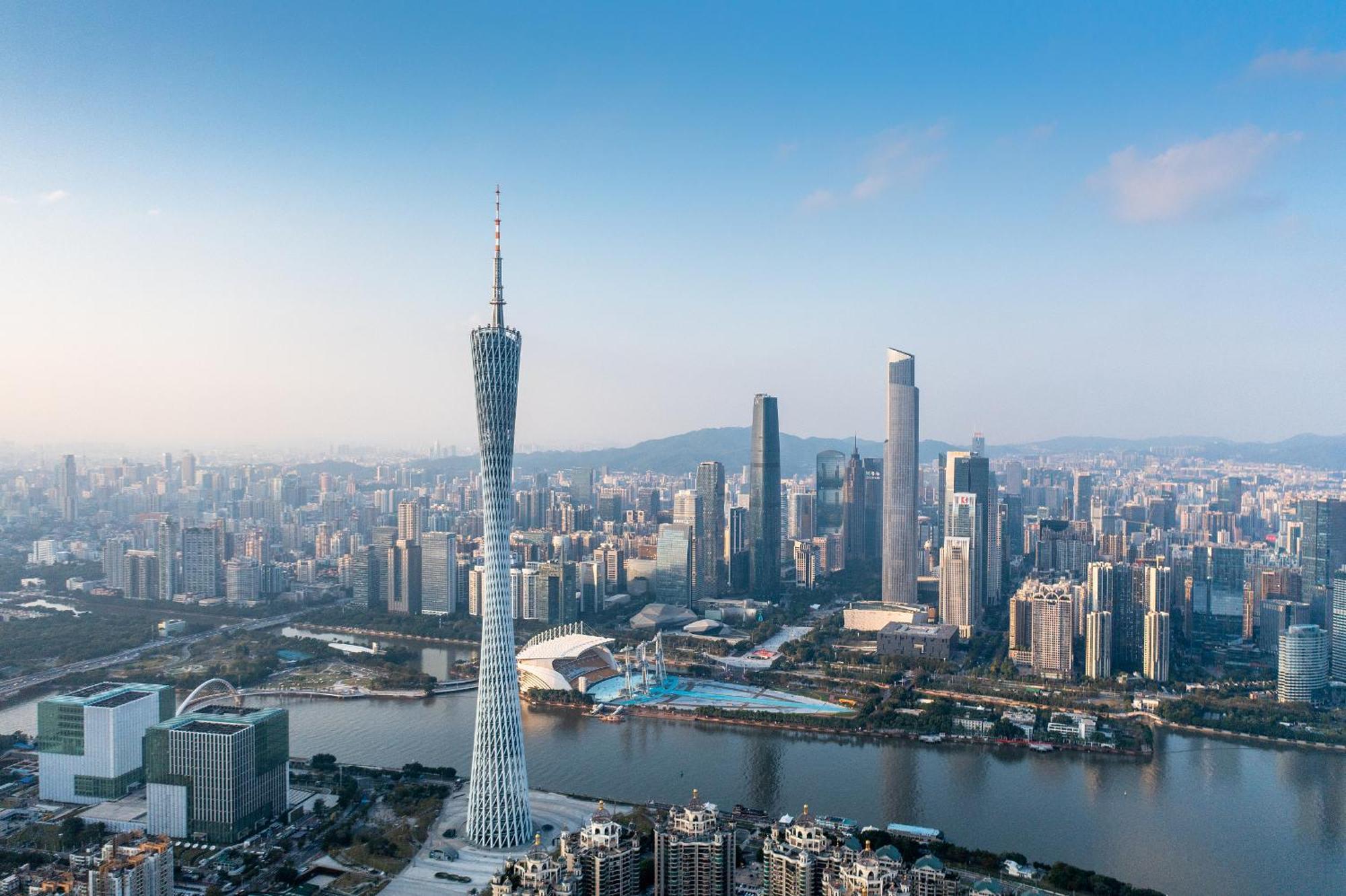 Yun Jin City View Hotel - Guangzhou Taikoo Hui Zhujiang New Town Tianhe Sports Center Exterior foto