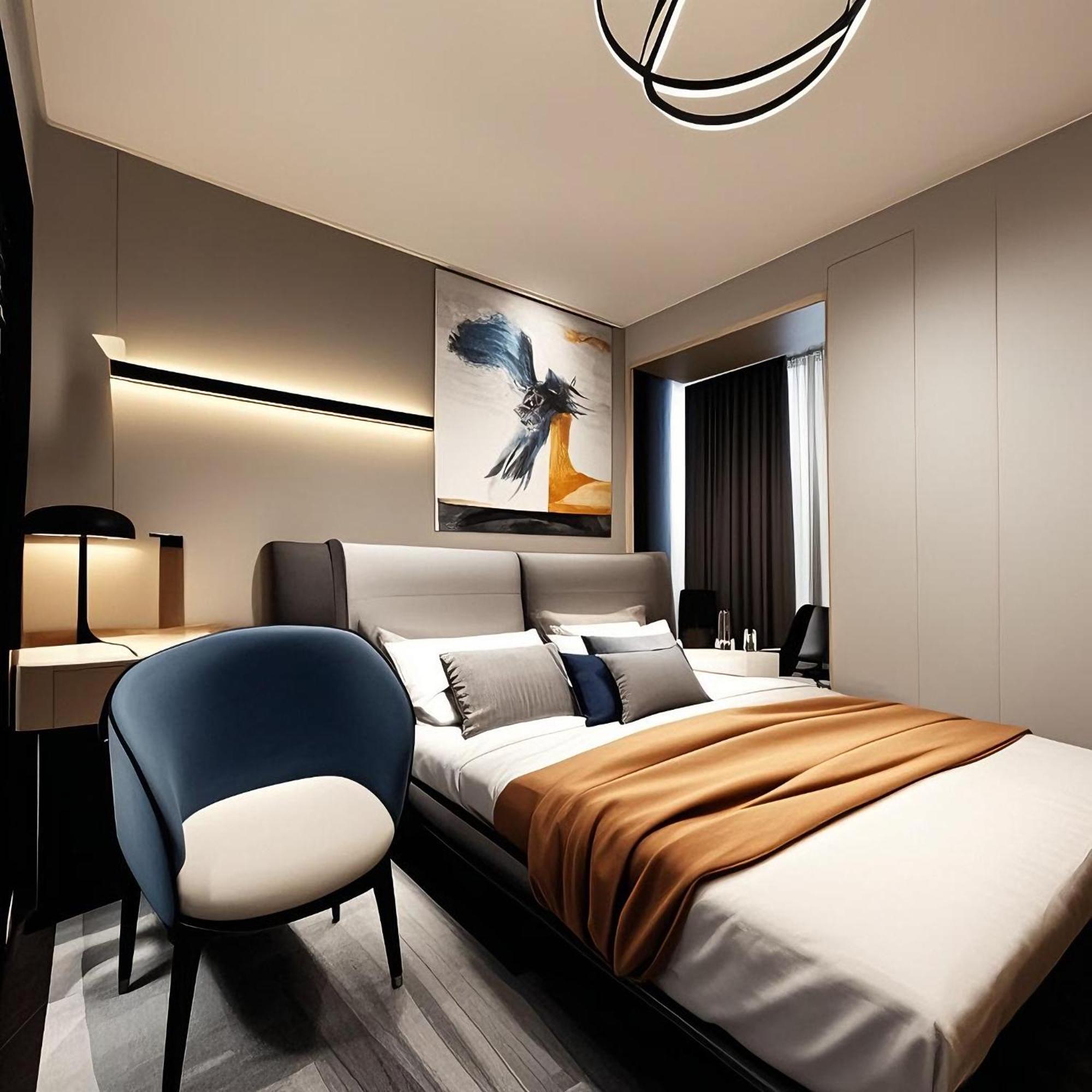 Yun Jin City View Hotel - Guangzhou Taikoo Hui Zhujiang New Town Tianhe Sports Center Exterior foto