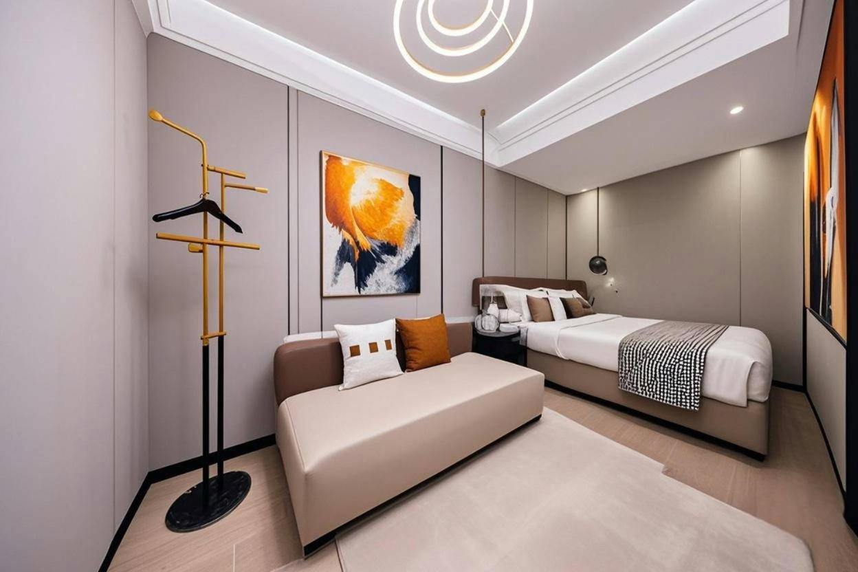 Yun Jin City View Hotel - Guangzhou Taikoo Hui Zhujiang New Town Tianhe Sports Center Exterior foto