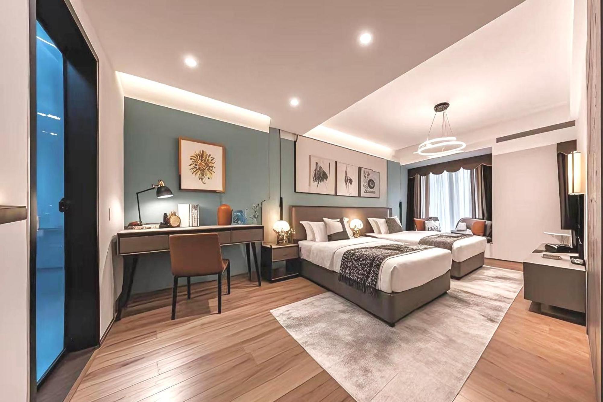 Yun Jin City View Hotel - Guangzhou Taikoo Hui Zhujiang New Town Tianhe Sports Center Exterior foto