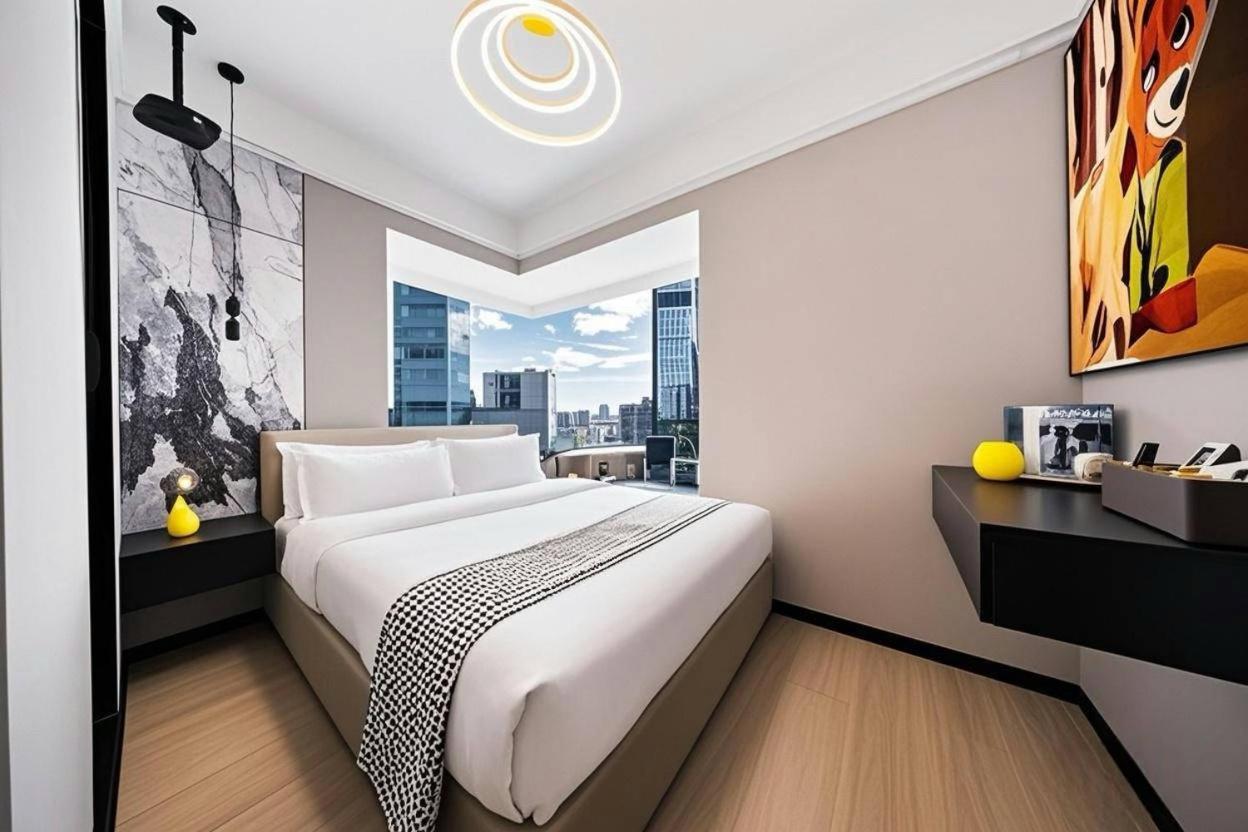 Yun Jin City View Hotel - Guangzhou Taikoo Hui Zhujiang New Town Tianhe Sports Center Exterior foto